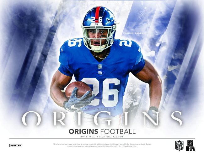 Panini’s New Preview of 2018 Origins Football