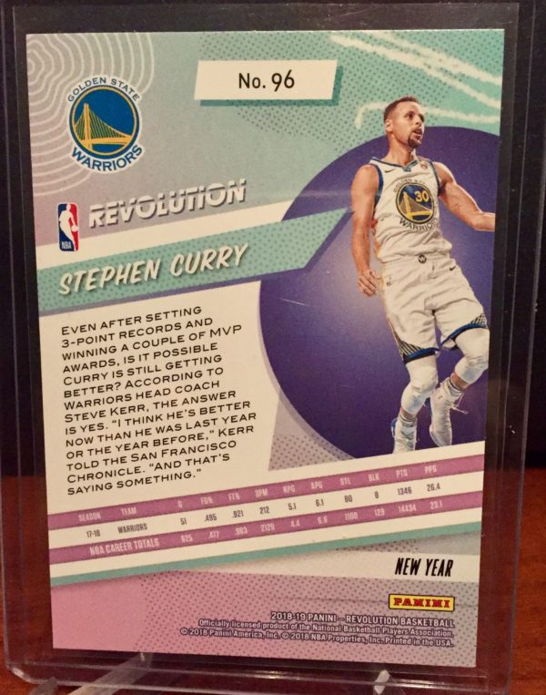 stephen curry 2018-19 revolution chinese new year parallel