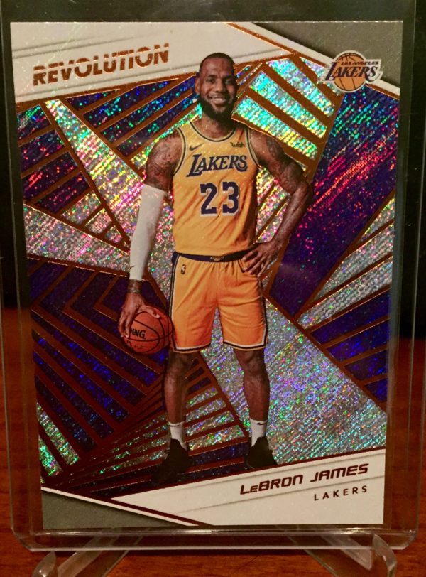 lebron james 2018-19 panini revolution